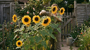 Sonnenblumen schneiden - Blomea.at
