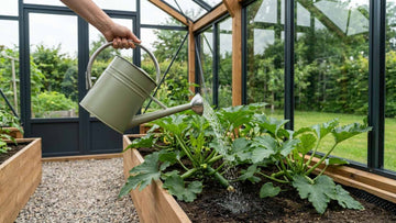 Zucchini gießen - Blomea.at