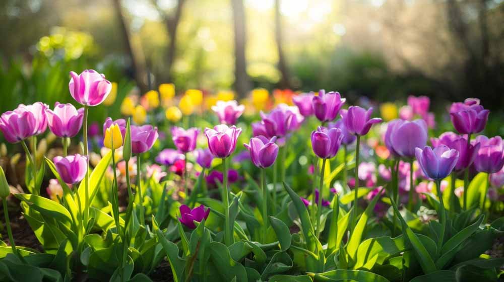 Lila Tulpen - Blomea.at