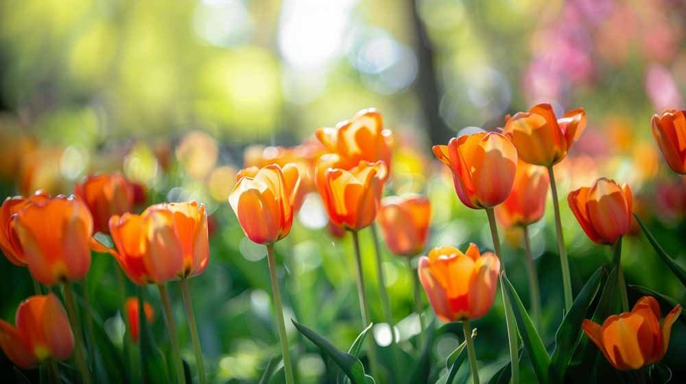 Orange Tulpen - Blomea.at