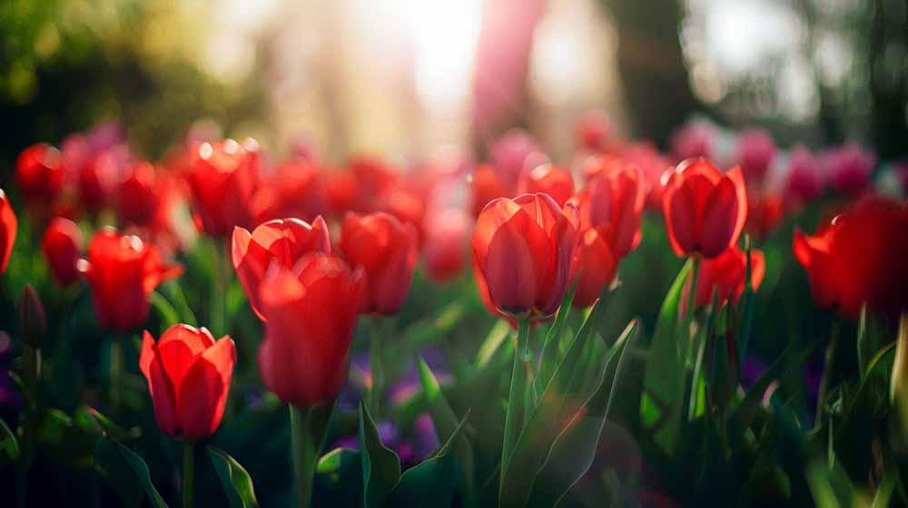 Rote Tulpen