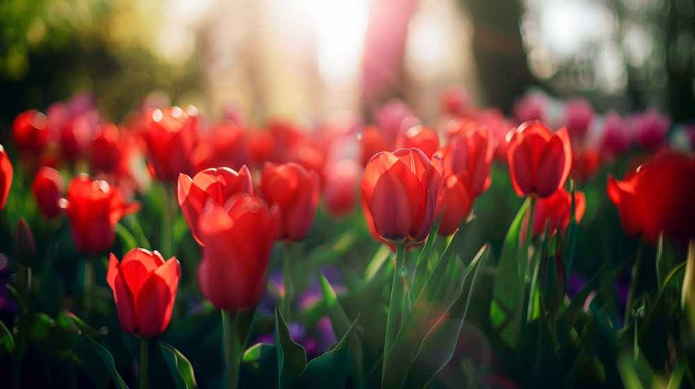 Rote Tulpen - Blomea.at