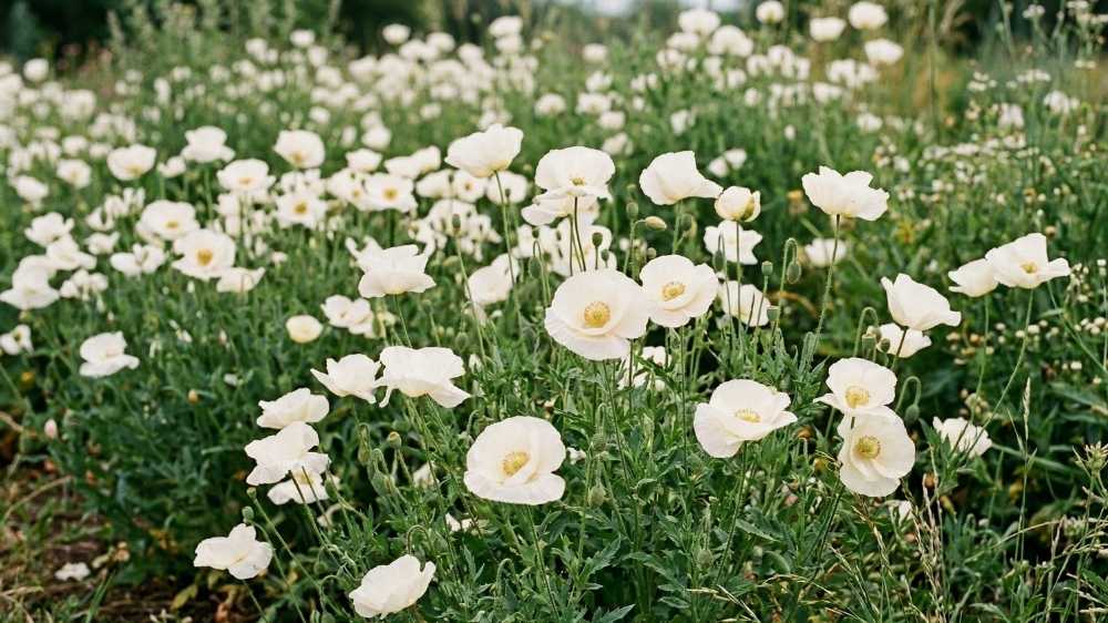 Weißer mohn - Blomea.at
