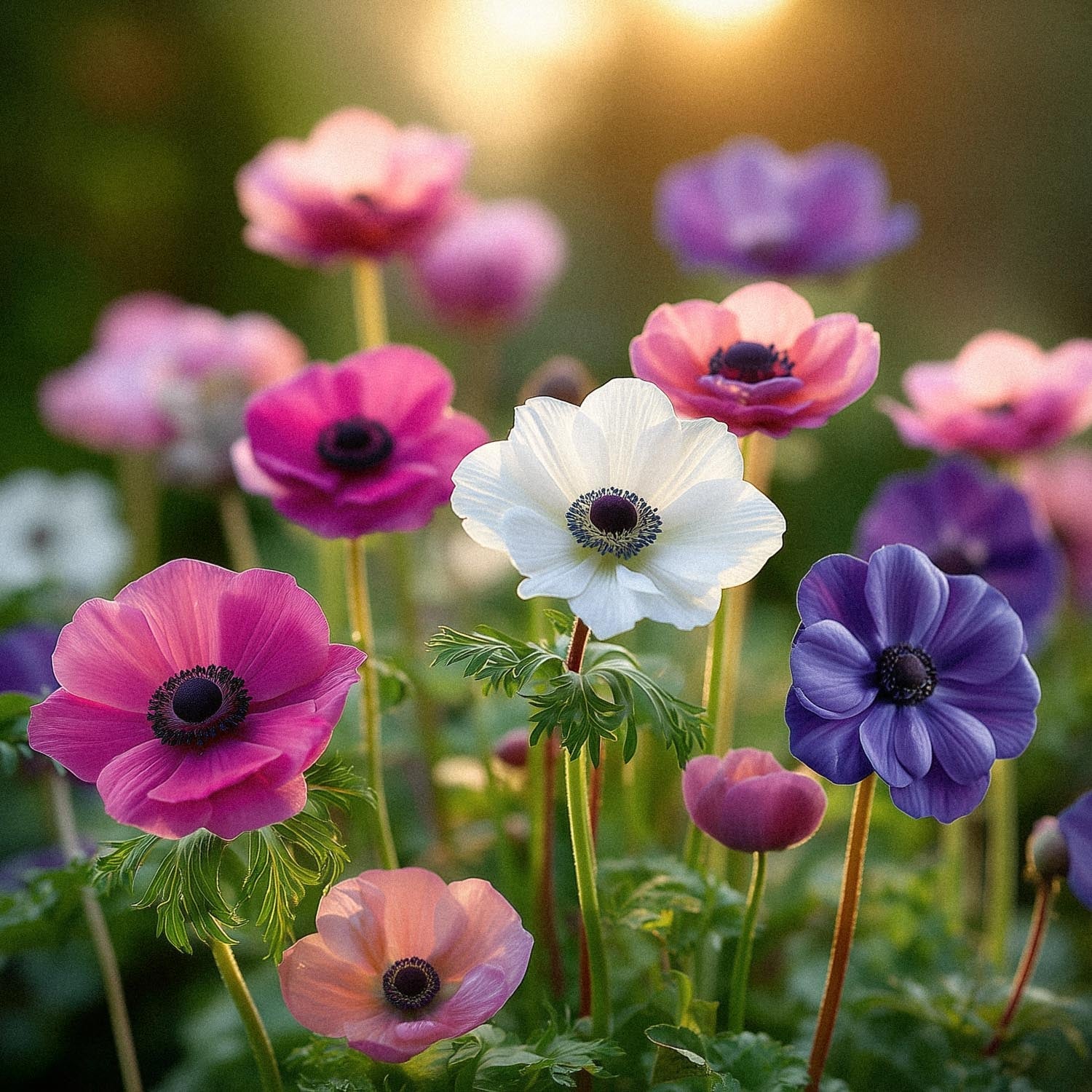 Anemonemischung 'Sorbet Mixed'