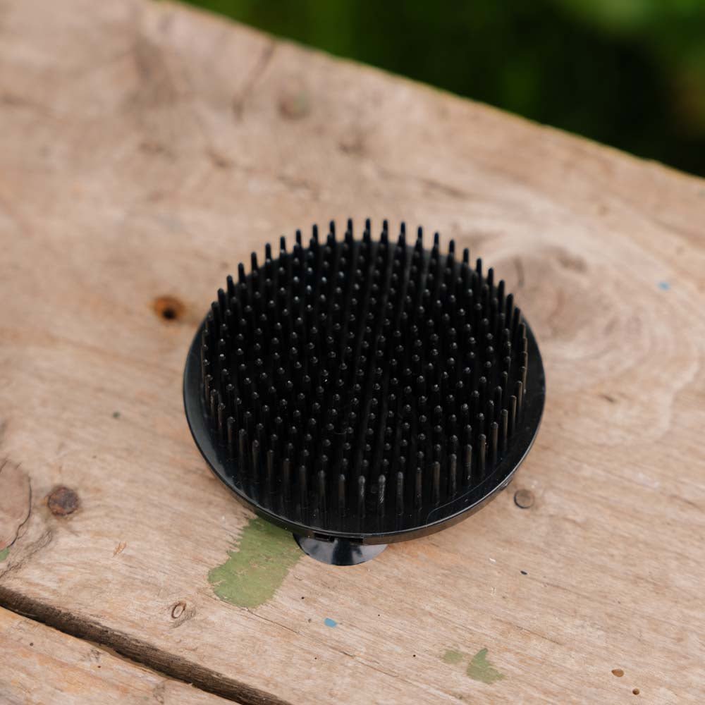 Blumenhalter, schwarz (Plastik), Ø: 6,9 cm