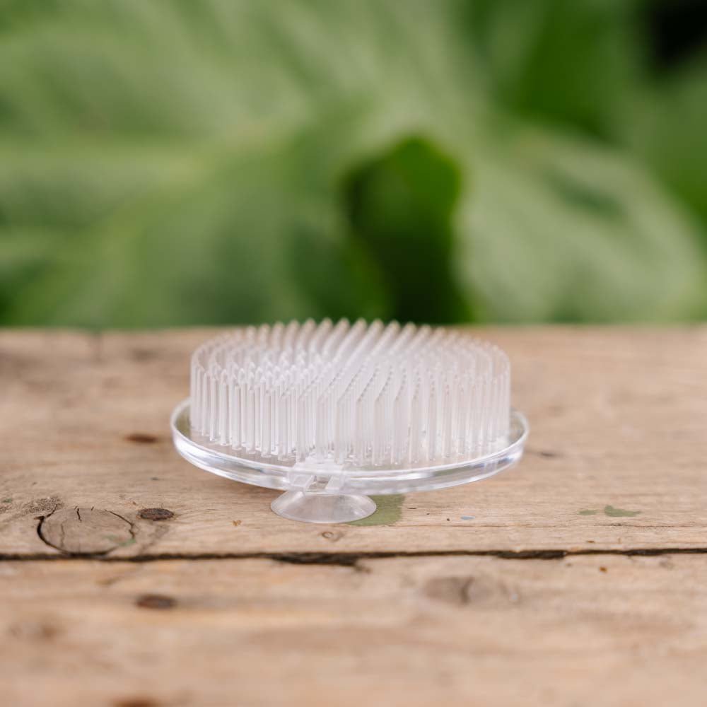 Blumenhalter, weiß (Plastik), Ø: 6,9 cm