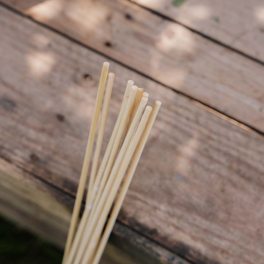 Blumenstäbe. H60 cm 10 stück/Bd.