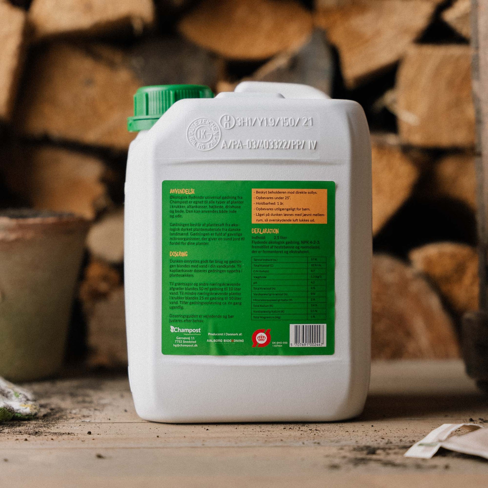 Champost Ökologischer Universaldünger, 2,5L