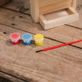 Do it yourself Vogelbad mit Farbe