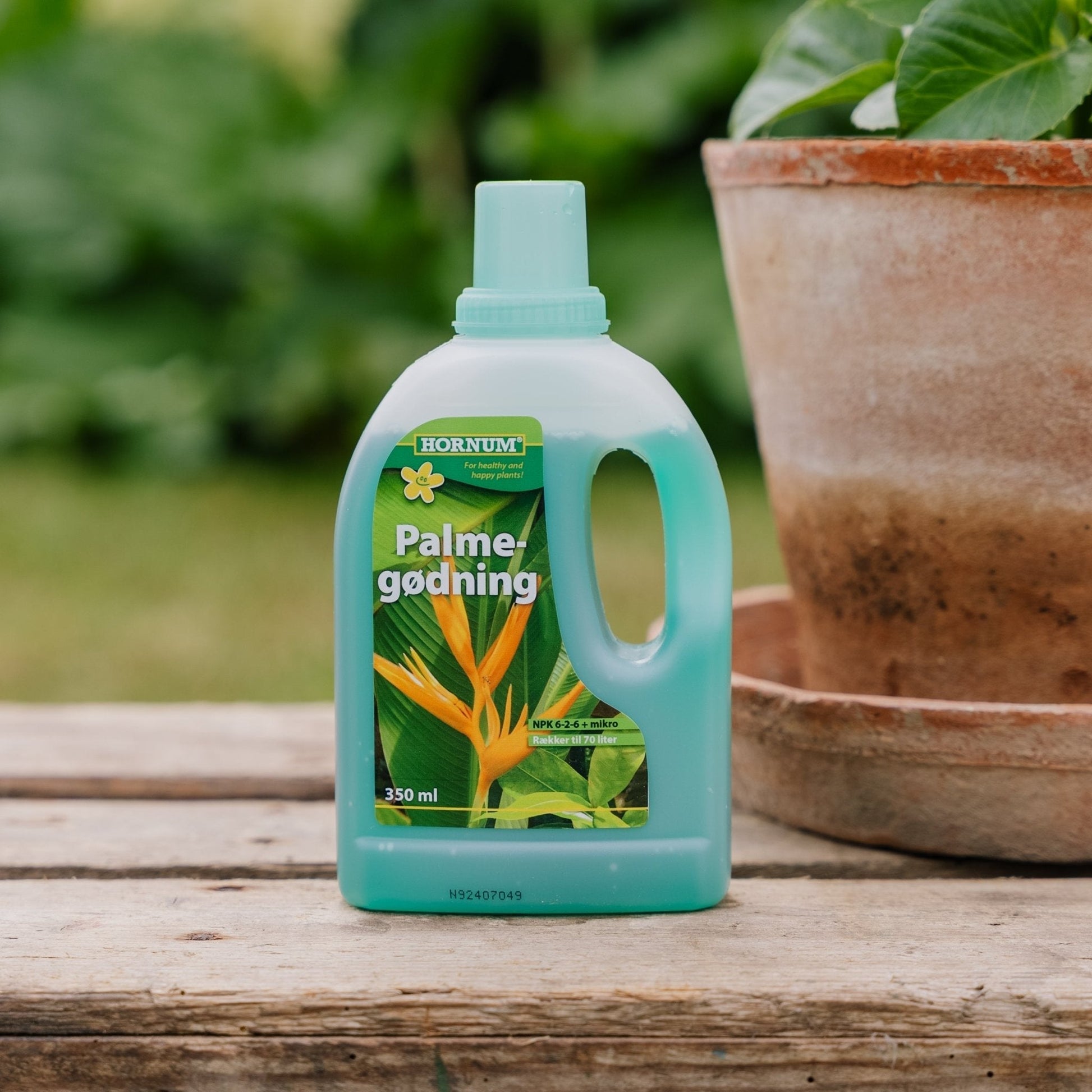 Palmendünger 350 ml – grüne Blätter