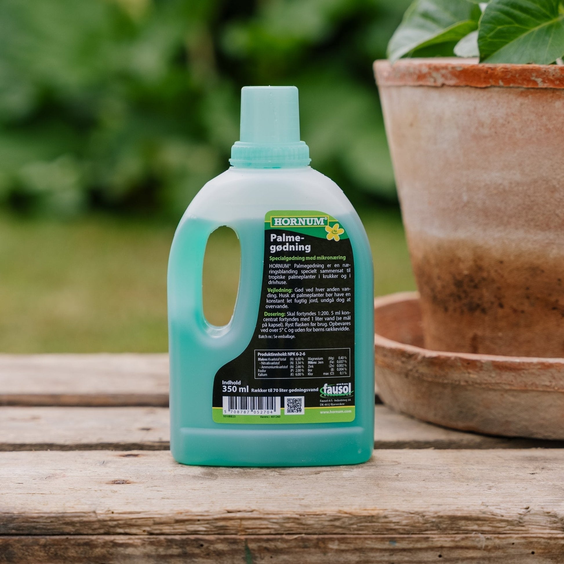 Palmendünger 350 ml – grüne Blätter