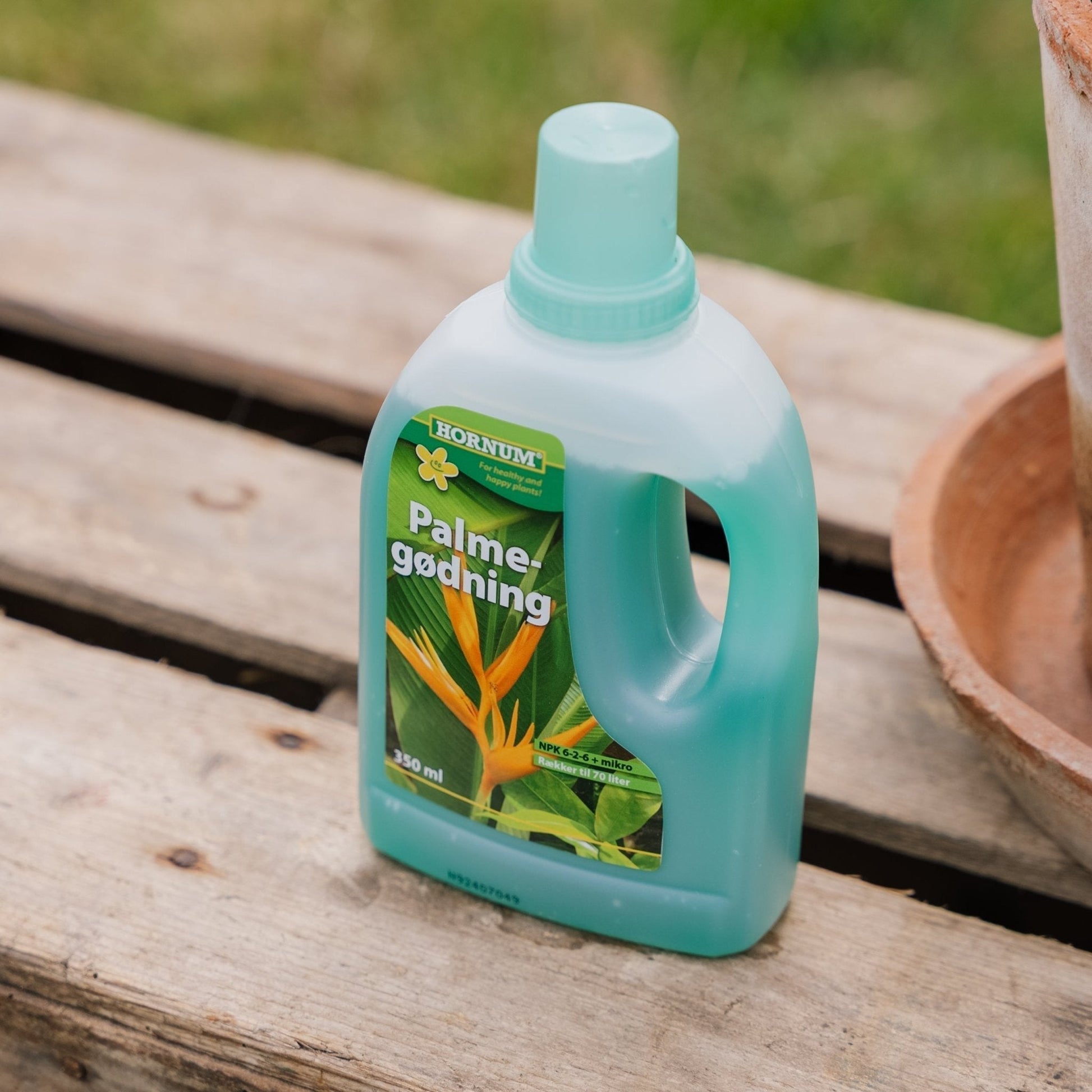 Palmendünger 350 ml – grüne Blätter