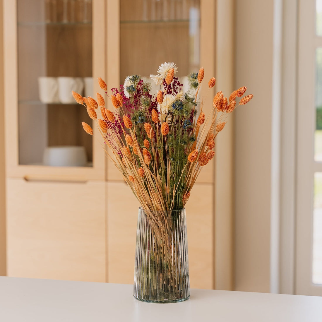 Ewiger Blumenstrauß, Glanz, H: 50 cm