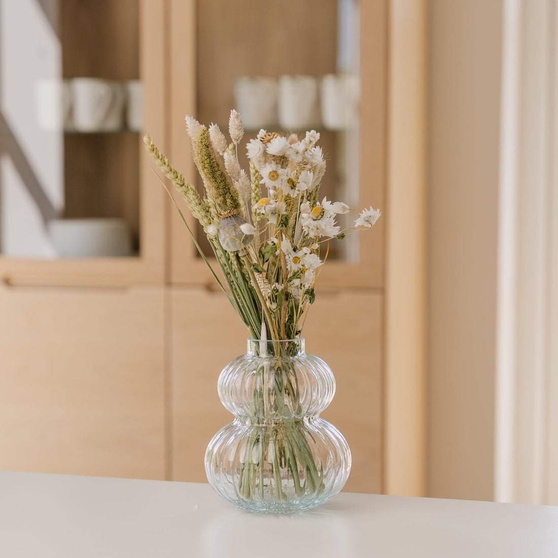 Ewiger Blumenstrauß, Natur, H: 35 cm