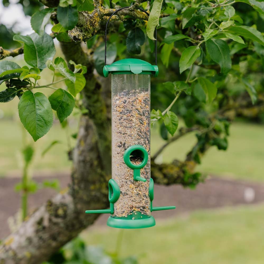 Flip Top Vogelfutterautomat, H28 cm