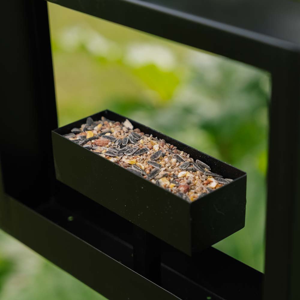 Futterstation rechteckig, L: 30 cm B: 6 cm H: 23 cm