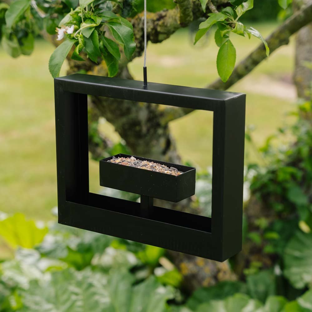 Futterstation rechteckig, L: 30 cm B: 6 cm H: 23 cm