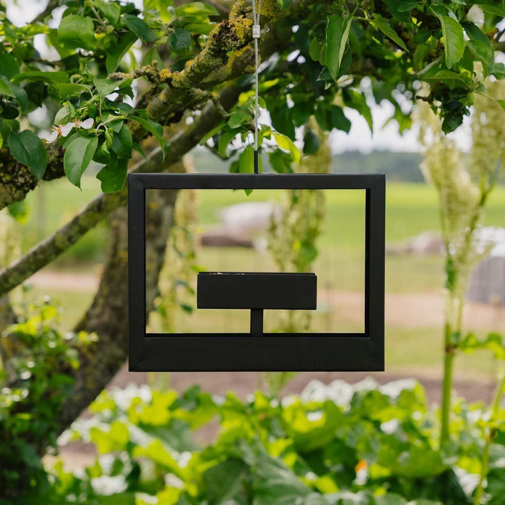 Futterstation rechteckig, L: 30 cm B: 6 cm H: 23 cm