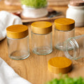 Glas-Aufbewahrungsdosen für Microgreens