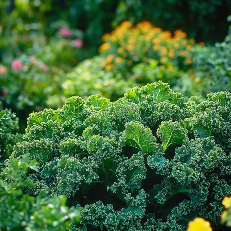 Grünkohl Samen 'Halbhoher grüner Krauser' - 50 Biosamen