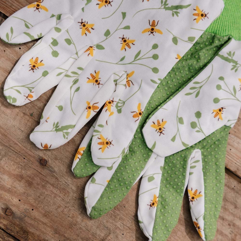 Handschuhe, Bienenmuster