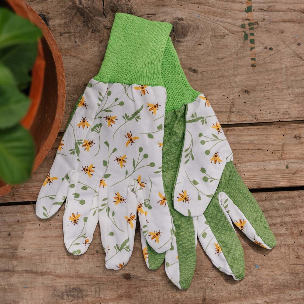 Handschuhe, Bienenmuster