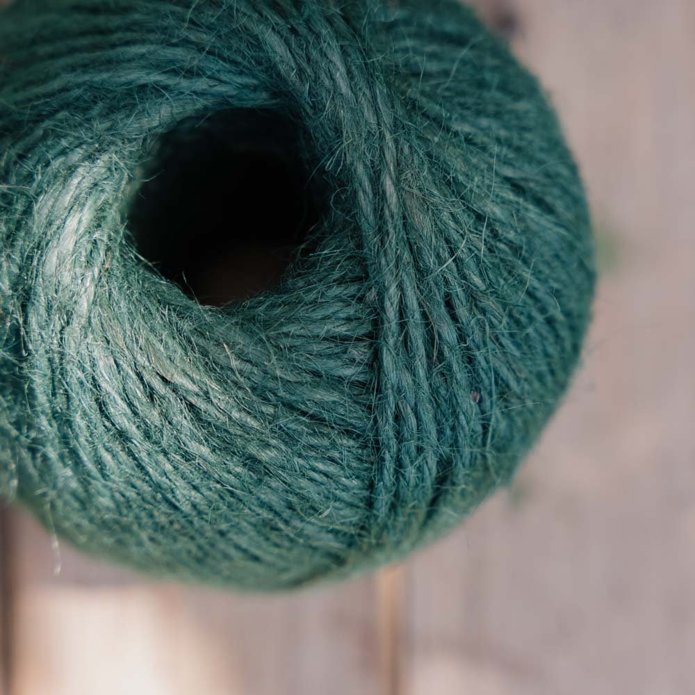 Juteschnur blassgrün, 80 m