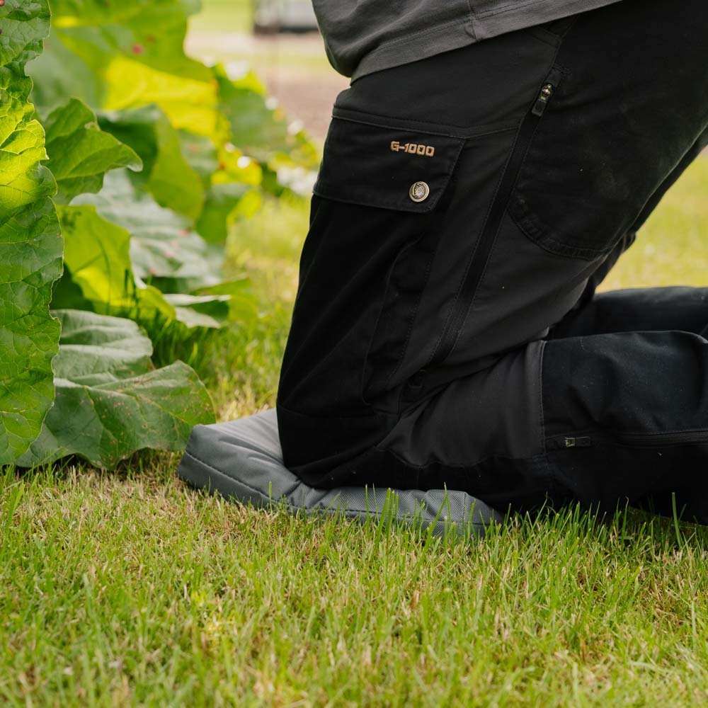 Kniekissen, grau, L: 40,2 cm B: 26,3 cm