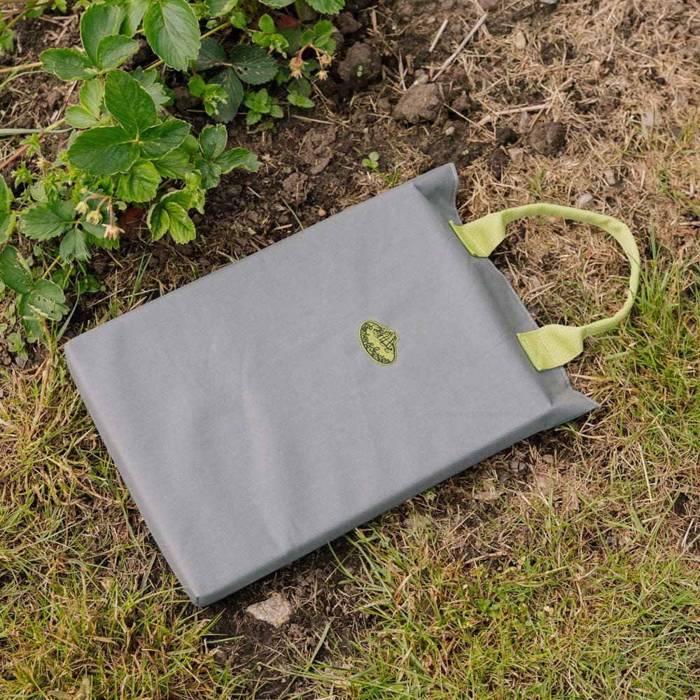 Kniekissen, grau, L: 40,2 cm B: 26,3 cm