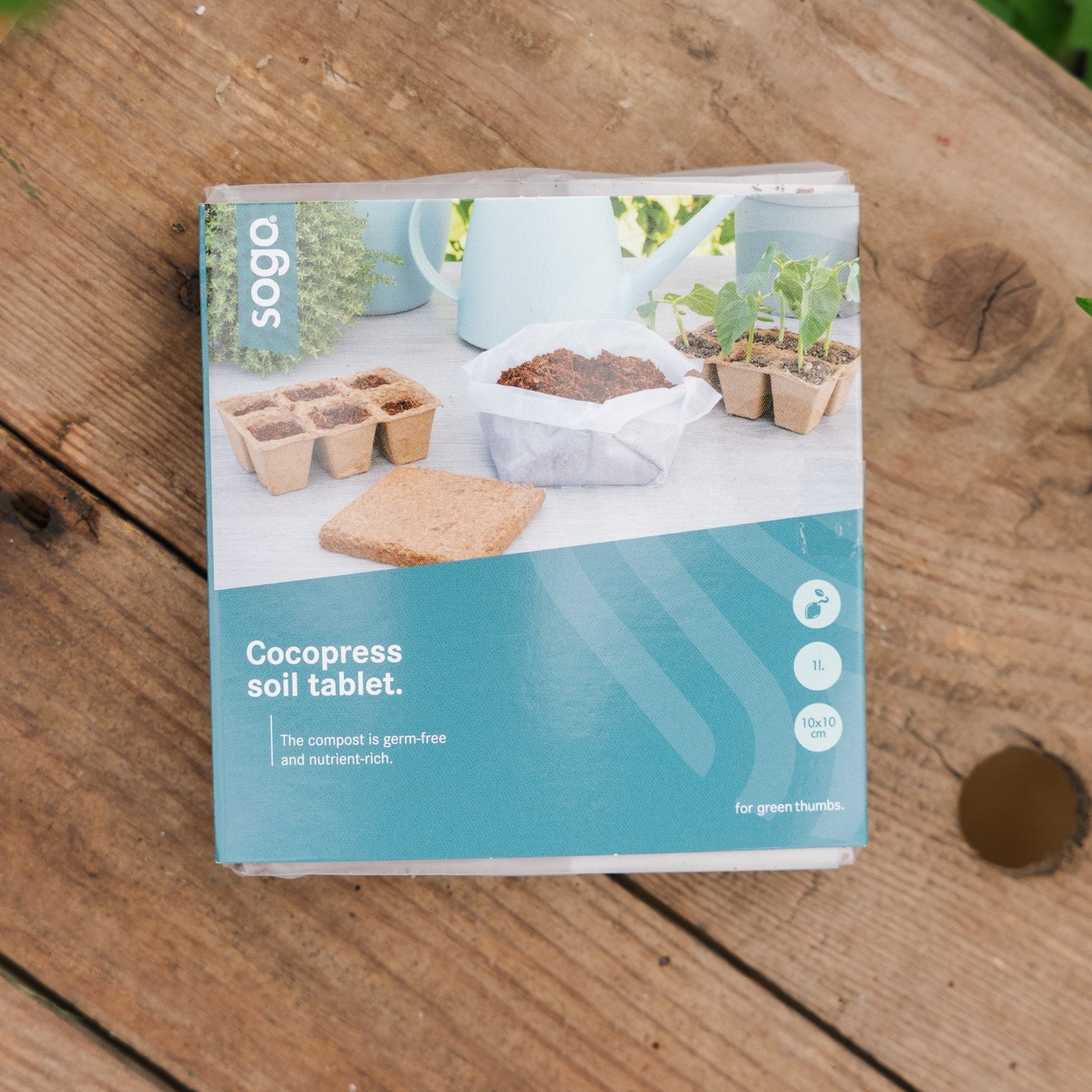 Kokoserde 1 Liter, 10x10 cm