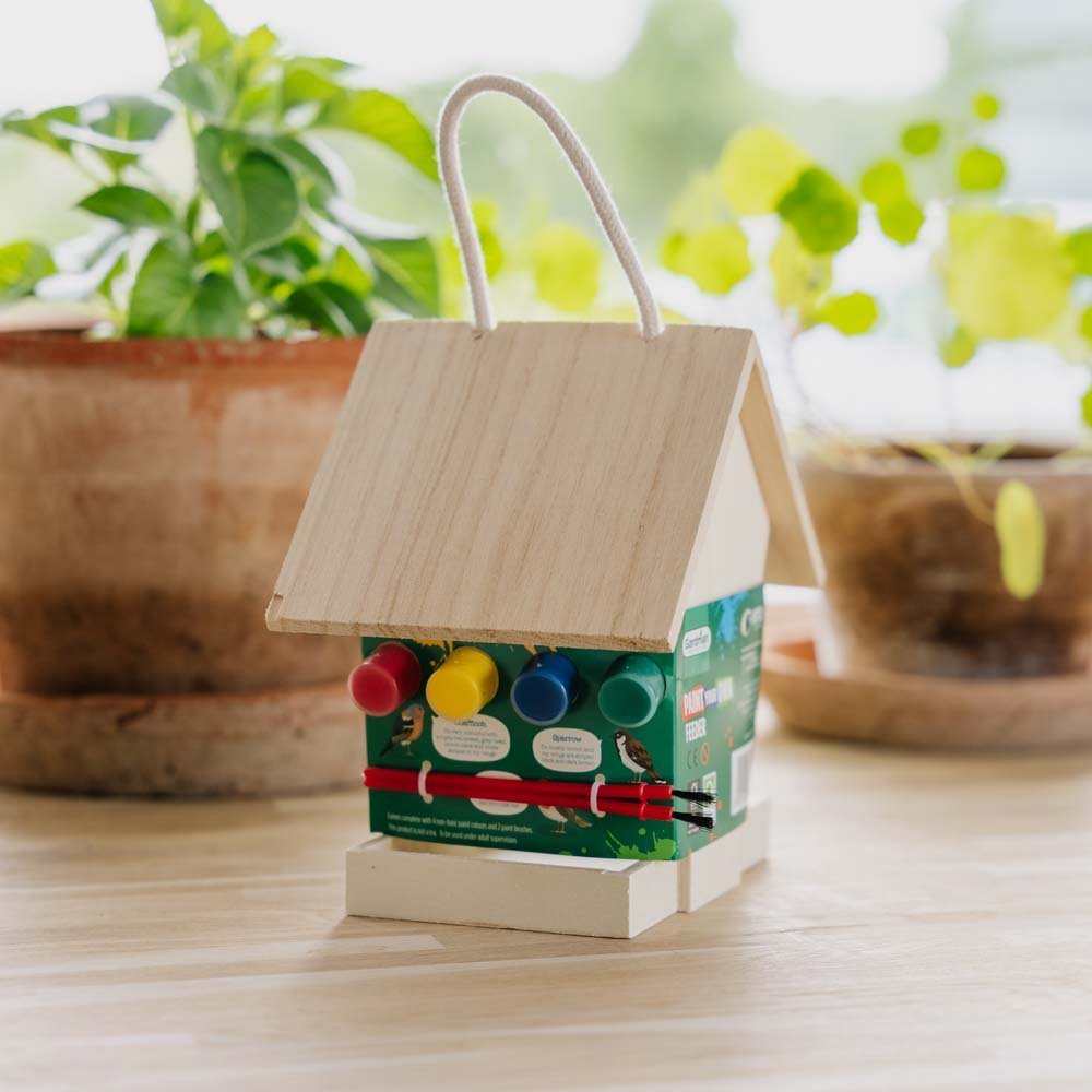 Male selbst Futterhaus