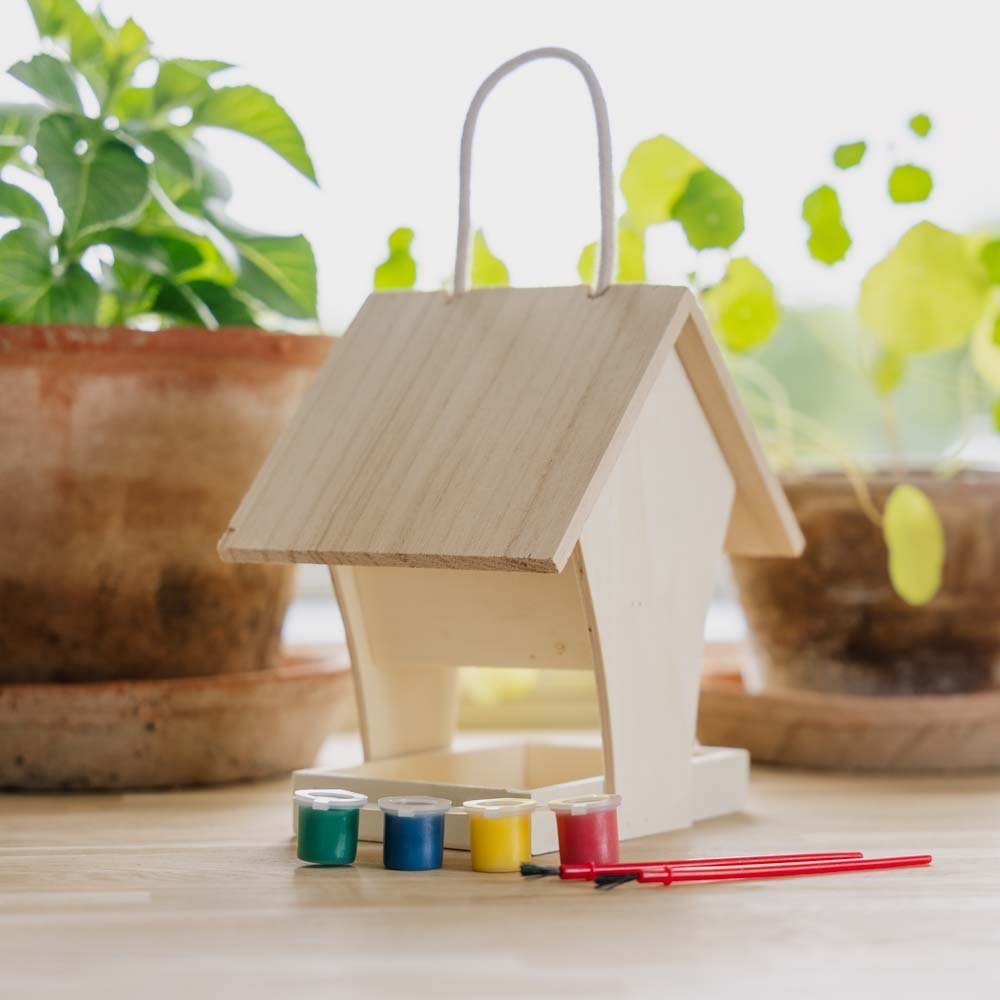 Male selbst Futterhaus