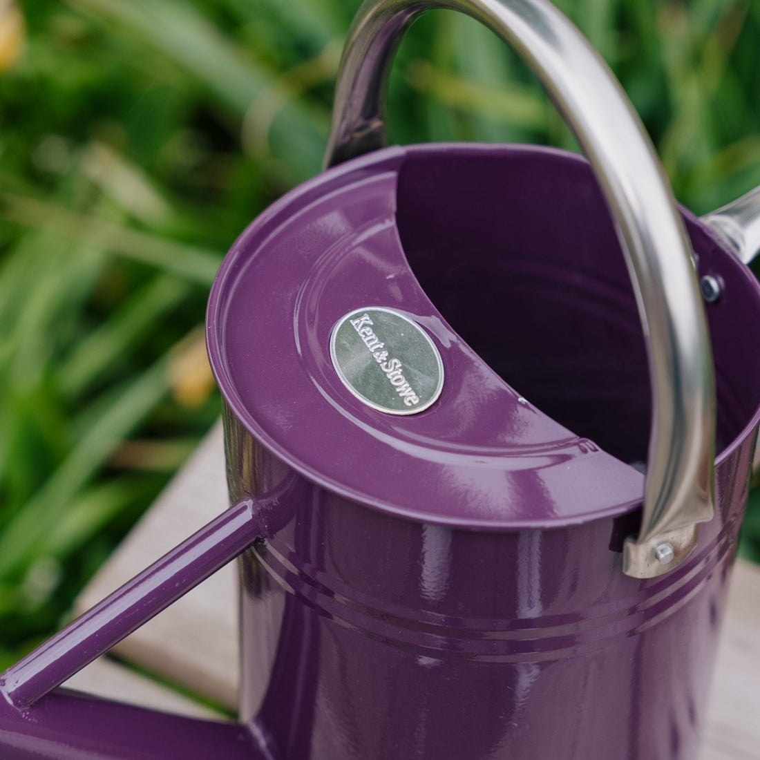 Metallgießkanne, 4,5 L, tiefviolett