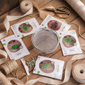 Microgreenbox mit Keimschale - 5 Tüten Biosamen