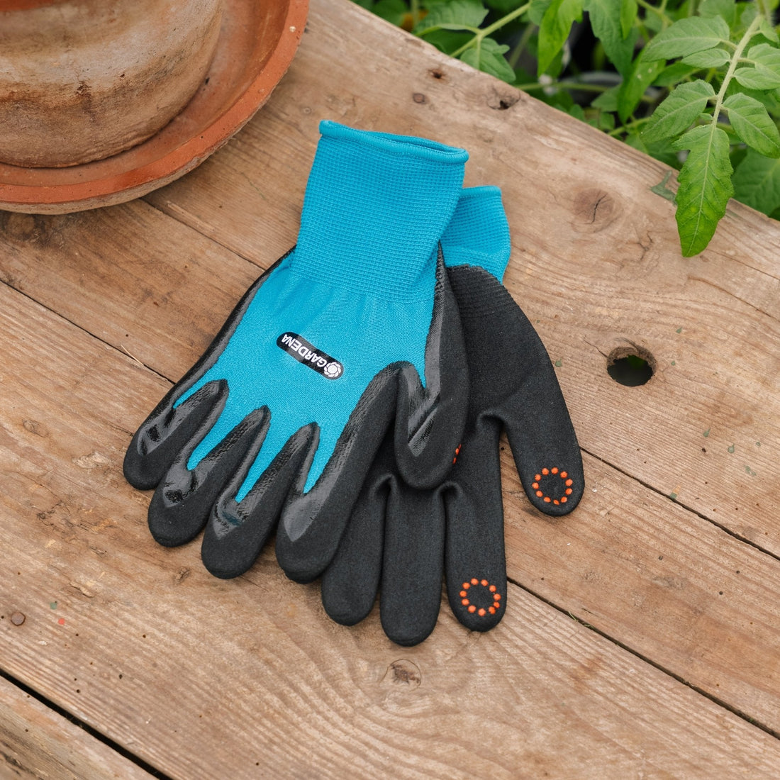 Pflanzenhandschuh, S