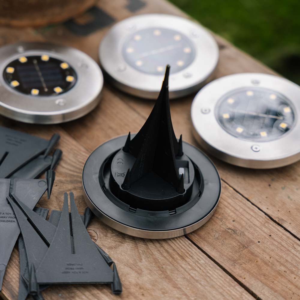 Solar Spotlights, 4er Pack
