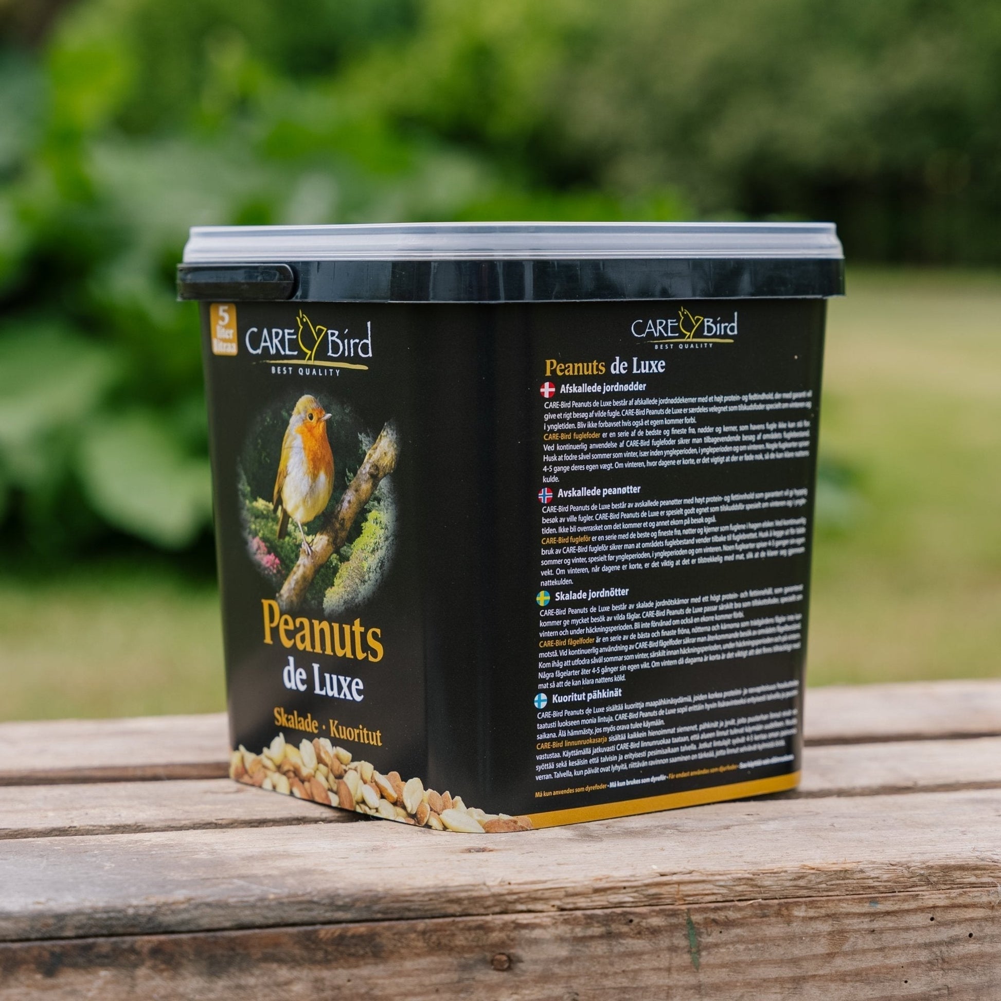 Vogelfutter, Erdnüsse de Luxe, 5 L