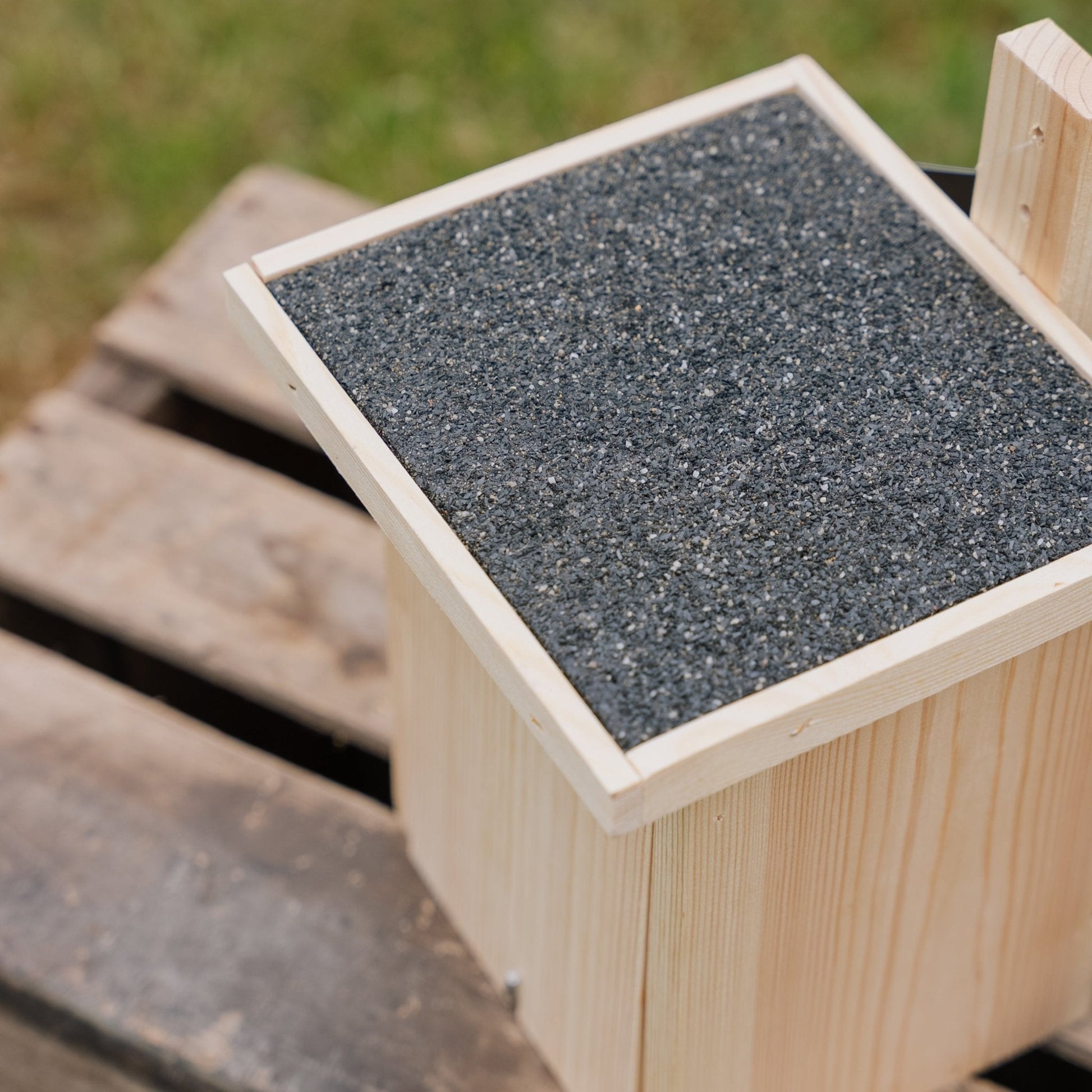 Vogelhaus, Natur, L: 19 cm B: 19 cm H: 22 cm