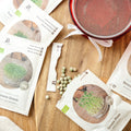 Weihnachtspaket für Microgreens - 5 Beutel Bio-Samen