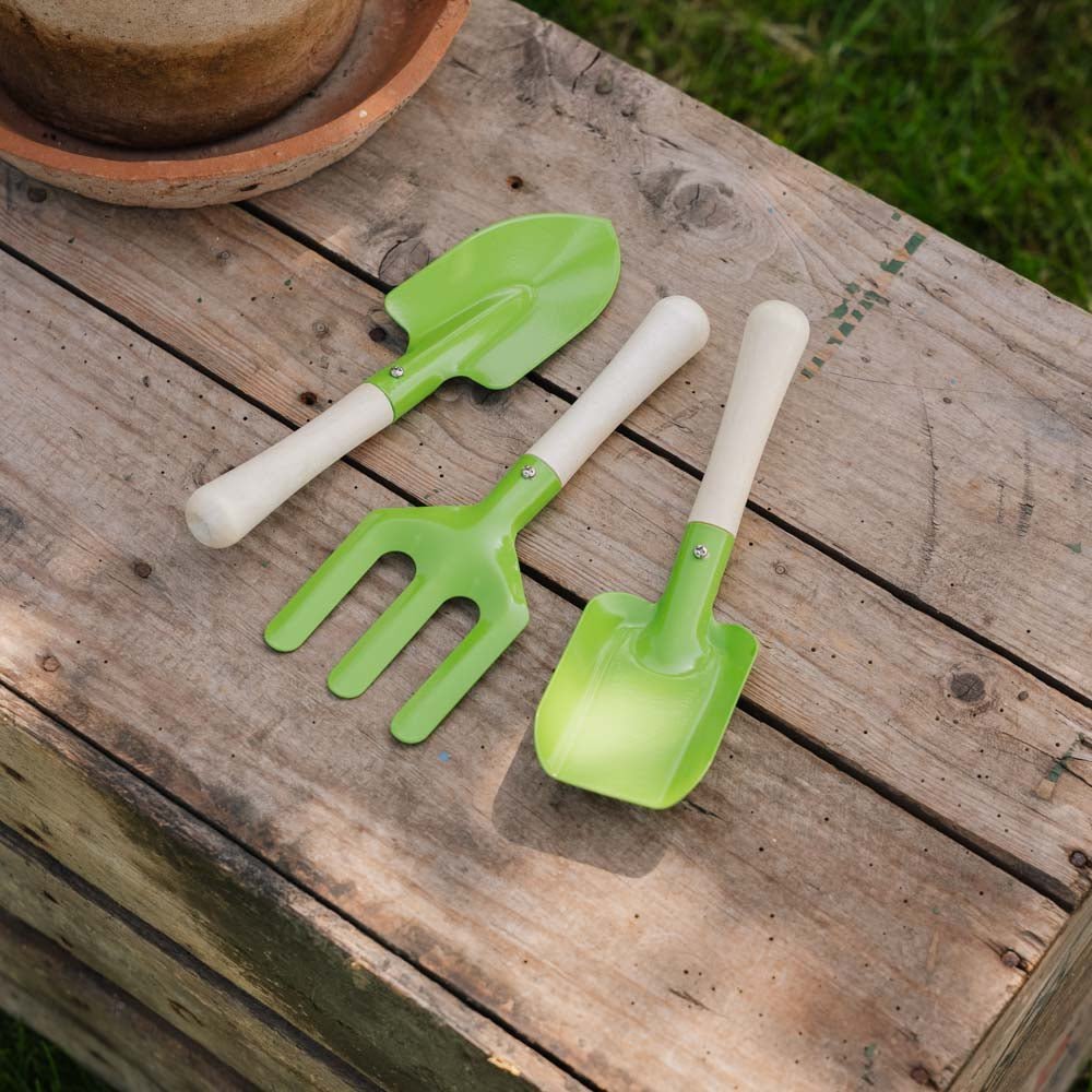 Werkzeugset für Kinder, 3 Stück.