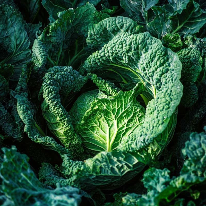 Wirsing Samen 'Dunkelgrüner Putjes' - 40 Biosamen